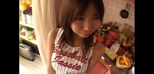  Busty tan Japanese schoolgirl big breast complex Subtitles